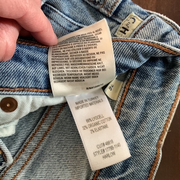 CITIZENS OF HUMANITY HARLOW ANKLE MID RISE SLIM FIT IN CHIT CHAT - Picture 6 of 10